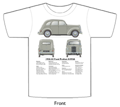 Ford Prefect E493A 1948-53 T-shirt Front